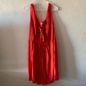 ASOS Orange Skater Dress